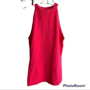 HOT PINK CASHMERE TANK